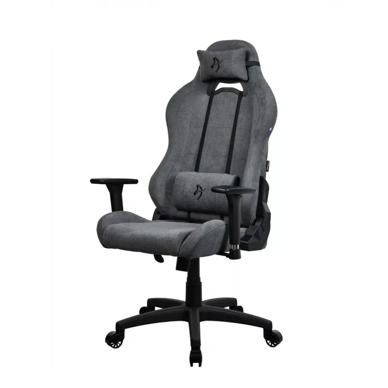 Gamingstoel Arozzi Torretta SoftFabric ASH ergonomisch ontwerp verstelbaar