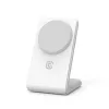 Draadloze oplader Crong CRG-MSS-WHT 10W snelladen voor Qi-compatibele apparaten