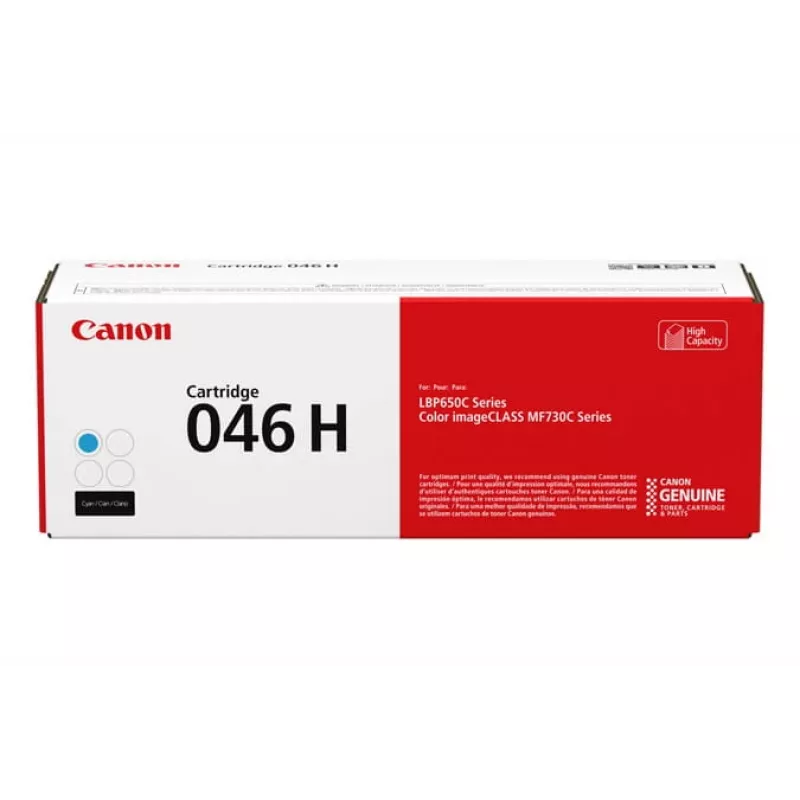 Toner Canon Toner 1253C002 046H XL cyaan 2400 pagina's
