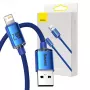 Lightning-kabel Baseus CAJY000003 1,2 m blauw 2,4 A