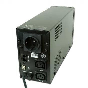 Gembird EG-UPS-032 UPS 850 VA 510 W 3 stopcontacten