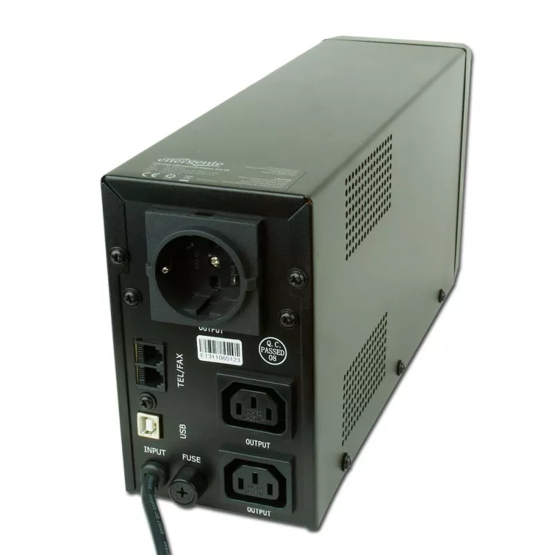Gembird EG-UPS-032 UPS 850 VA 510 W 3 stopcontacten