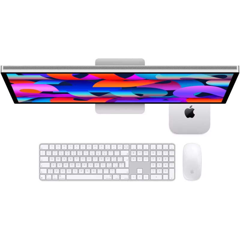 Apple Mac Mini Z1JV M4 Pro 12C CPU/16C GPU/16C N.E. 48GB 1TB SSD Gbit Eth DE zilver (CZ1JV-011000)