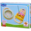 Peppa Pig houten muziekset, muziekspeelgoed 2-delig