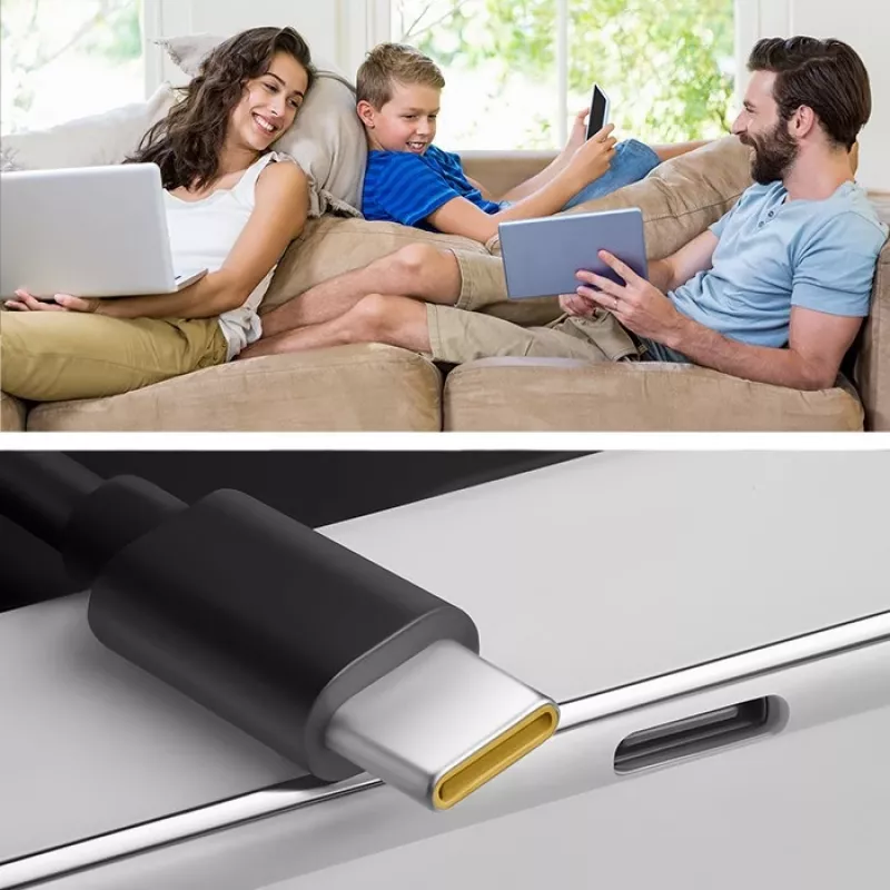 Qoltec 52386 GaN POWER PRO oplader | 1xUSB-C | 65W | 5-20V | 3-3,25A | zwart