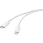 Renkforce USB-kabel USB 2.0 USB-C-stekker Apple Lightning-stekker wit (RF-5042728)