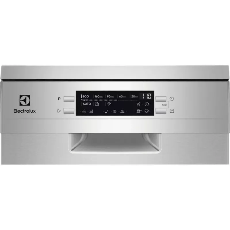Electrolux ESA63210SX vrijstaande vaatwasser 45 cm, 10 couverts, AirDry, 46 dB, energieklasse E, roestvrij staal