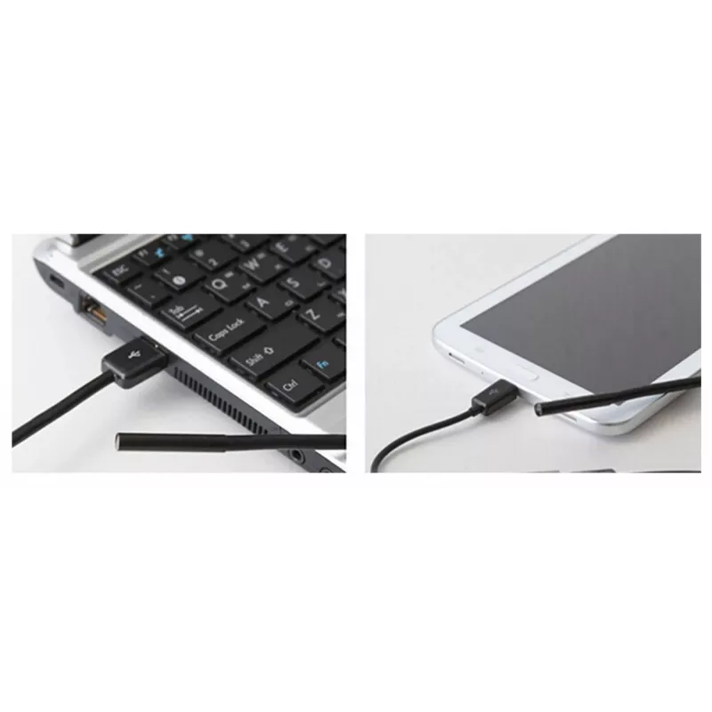 USB-endoscoop MEDIA-TECH ENDOSCOPE 66° CMOS, 640x480 30fps, IP67, 6 LED's, magneet en haken