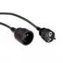 Verlengsnoer LOGON PSPC03 — 3 m kabel, 1 AC-stopcontact, zwart