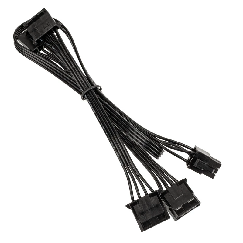 Kolink modulaire kabelregelaar KL-CBR-PAT — 4× 4-pins Molex modulaire stroomkabel
