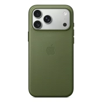 Cover Apple iPhone 17 Pro Max TechWoven Case met MagSafe groen