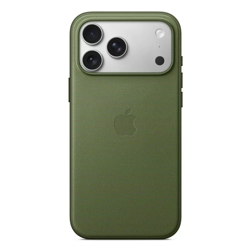 Cover Apple iPhone 17 Pro Max TechWoven Case met MagSafe groen