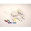 Zebra clips voor gebruik met QuickClip-armbanden, rood