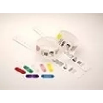 Zebra clips voor gebruik met QuickClip-armbanden, rood