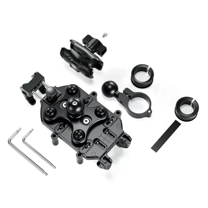 Passieve houder UleFone Armor Mount Pro voor mobiele telefoons — houder, voor fiets en scooter, zwart