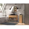 Topeshop NEL V DS ARTISAN badkamerkast eiken