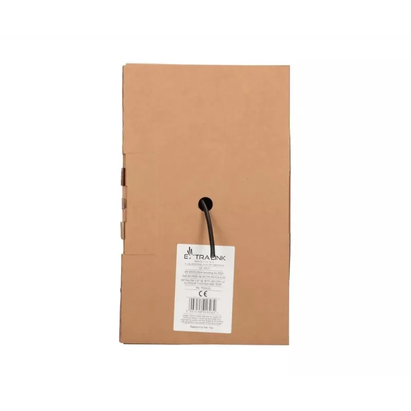 Extralink Twisted pair CAT5E SFTP (SF/UTP) V2 outdoor 305M