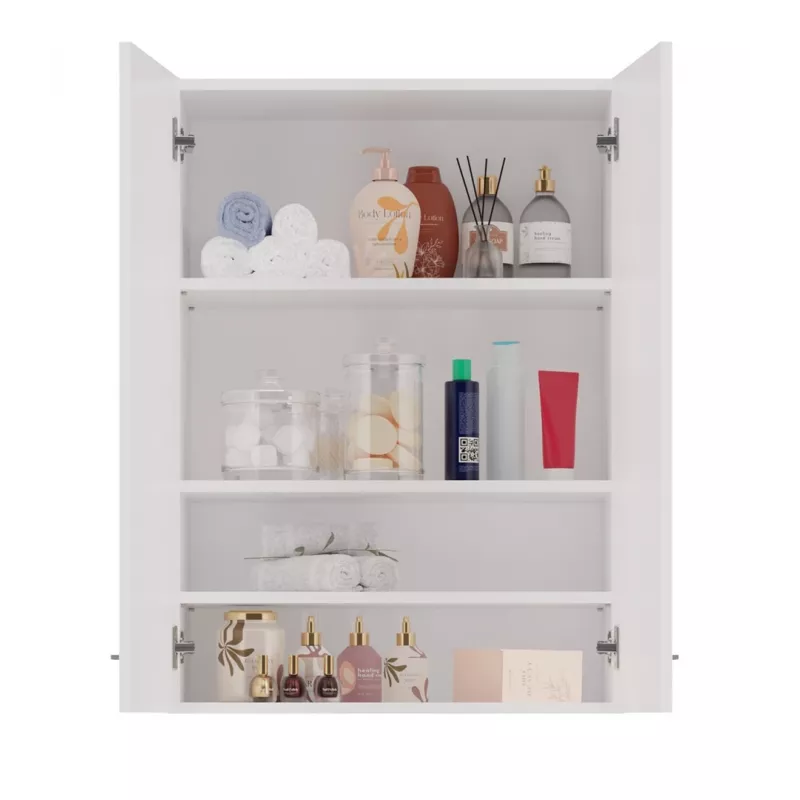 Topeshop POLA MINI DD witte badkamerkast wit