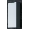 Cama kast VIGO 90 gesloten 90/35/32 grijs/wit glanzend