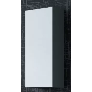 Cama kast VIGO 90 gesloten 90/35/32 grijs/wit glanzend