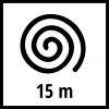 Trimmerdraad geluidsarme draad 2,4 mm (15 meter)