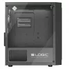 Computerbehuizing Logic Concept Atos AM-ATOS-10-0000000-0002 ATX zwart