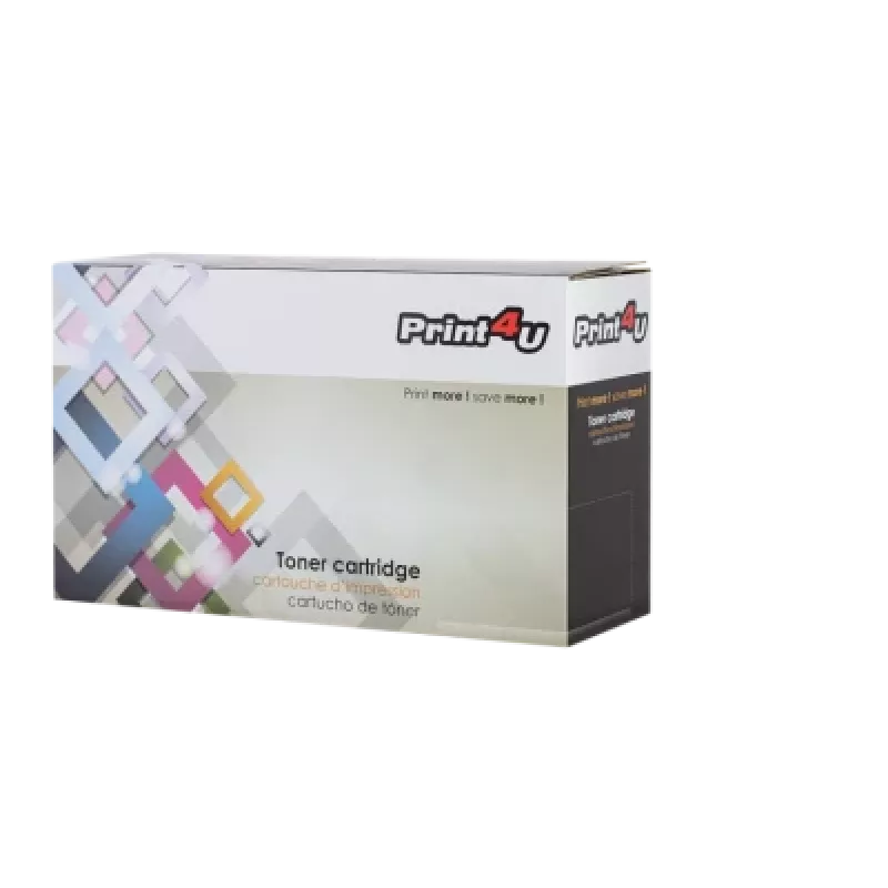Compatibel Print4U HP 203A (CF542A) tonercartridge, geel