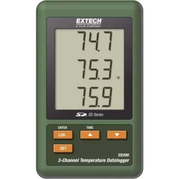 EXTECH SD200 temperatuur-datalogger, datarecorder -100 tot +1300 °C (SD200)