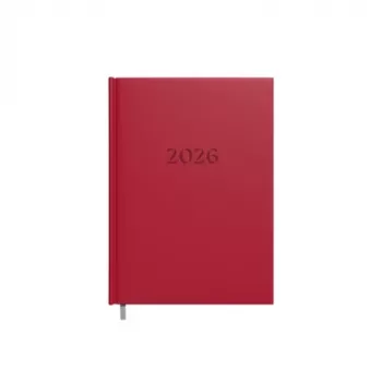 Planningsdagboek-kalender 2026 A5 bordeauxrood