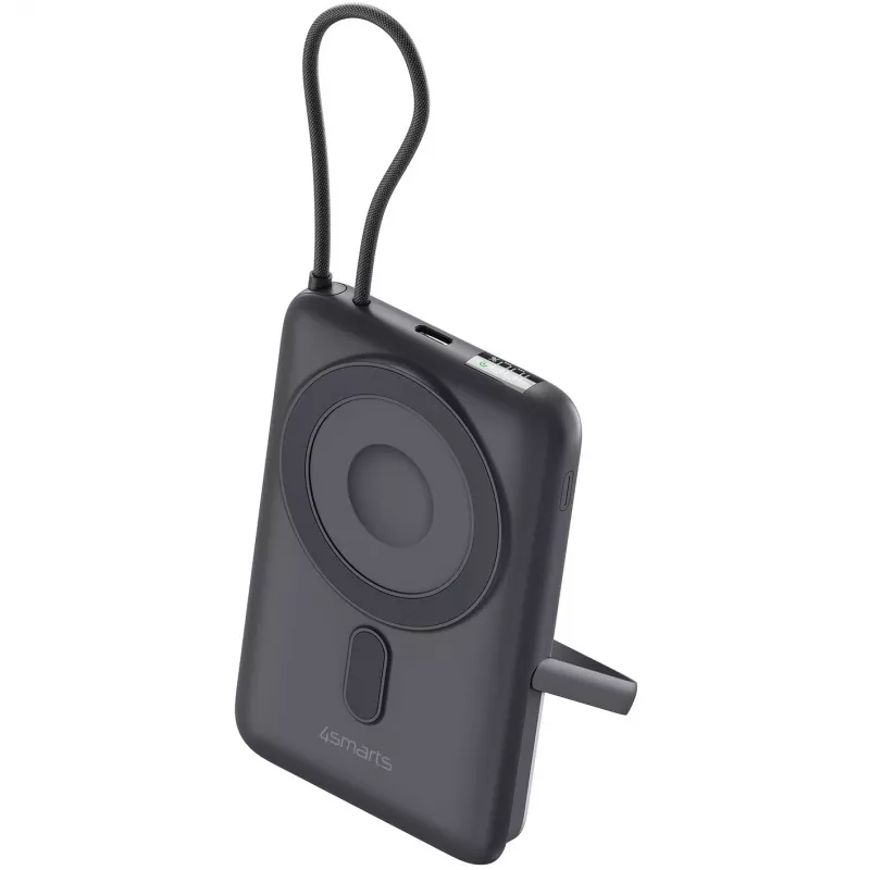 4smarts draadloze powerbank Enterprise Pocket space grey (541407)