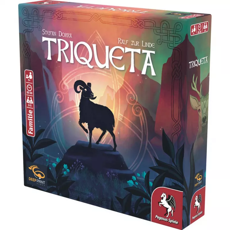 Deep Print Games: Triqueta 2e editie, bordspel