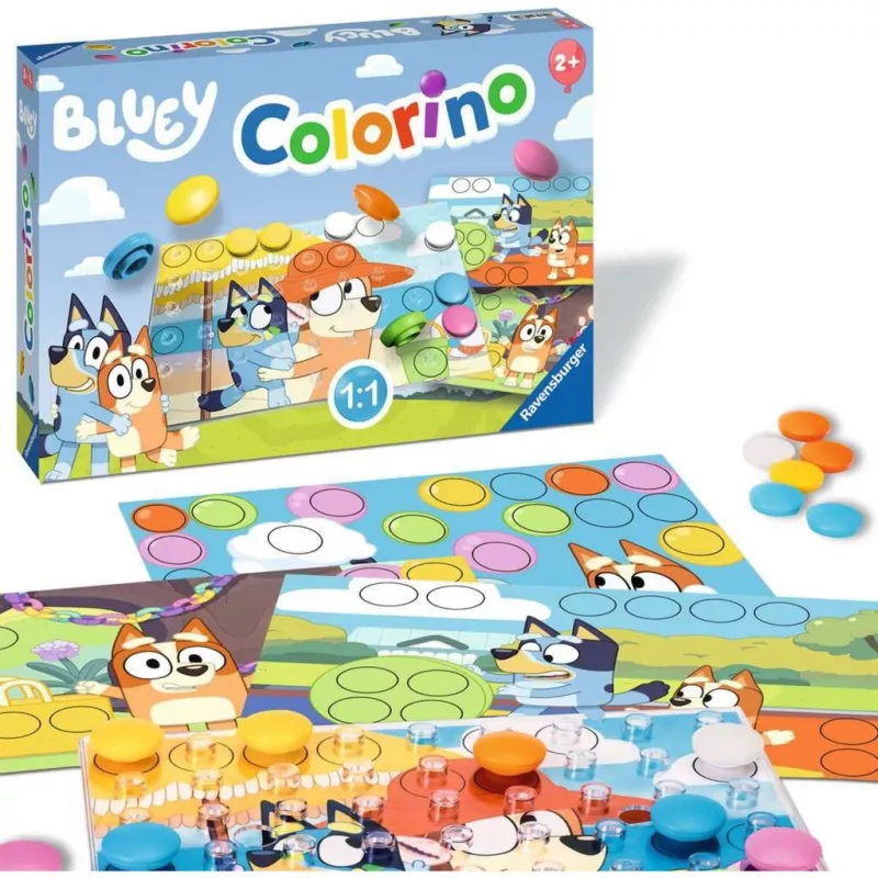 Bluey Colorino, leerspel