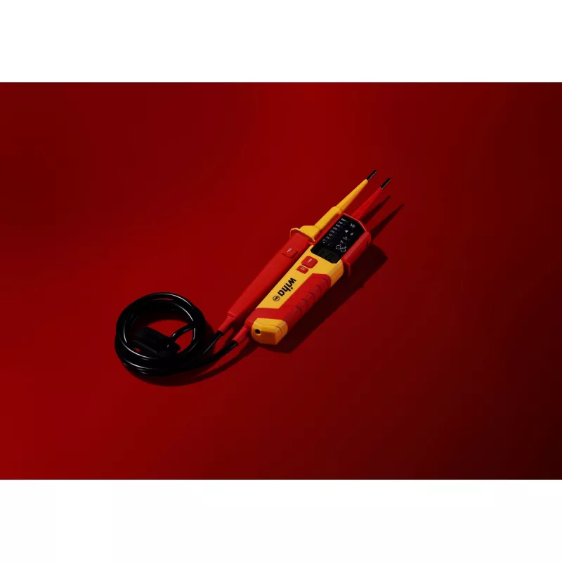 Spannings- en doorgangstester Wiha 45216 12–1000 V AC, handtester voor wisselspanning en doorgang