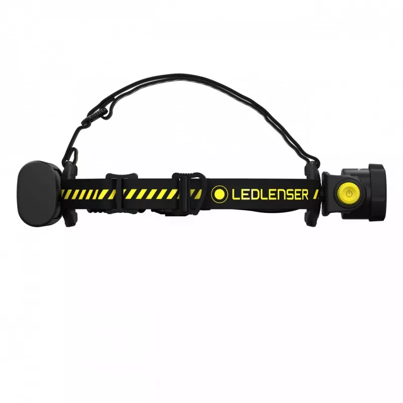 Hoofdlamp Led Lenser H15R Work zwart geel