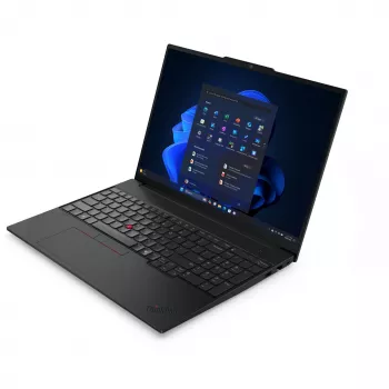 Lenovo ThinkPad E16 Gen 3 (AMD) AMD Ryzen™ 5 220 laptop 40,6 cm (16 inch) WUXGA 32 GB DDR5-SDRAM 1 TB SSD Wi-Fi 6E (802.11ax) Windows 11 Pro Duits zwart
