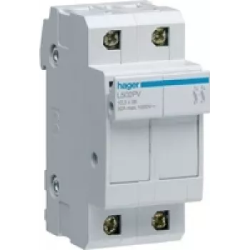 HAGER L502PV zekeringelement 2P 1000V DC L38 2M (L502PV)