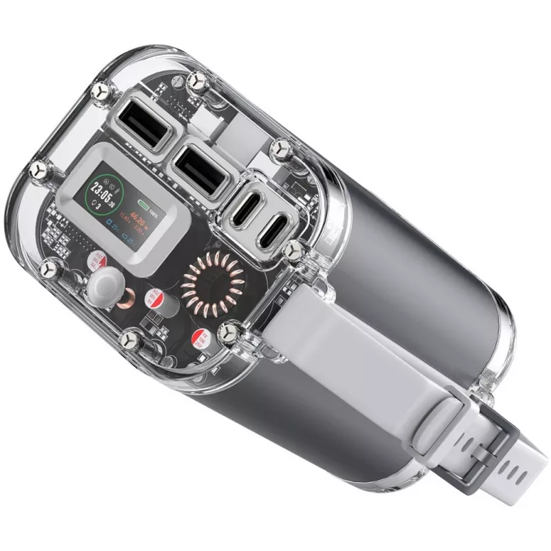 Powerbank Lucid Ultra 40000mAh 100W grijs