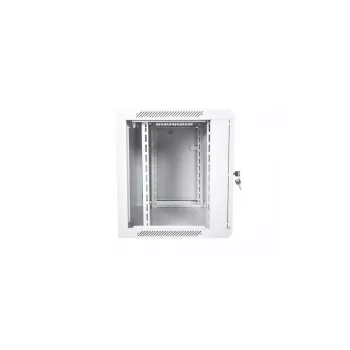 Wandmontage-rackschrank Allied Telesis DN-W19 12U lichtgrijs, 12U inbouwhoogte, wandmontage-ontwerp