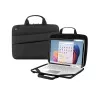 Mobilis THE ONE - notebooktas - clamshell, 20 % gerecycled - duurzaam - 12,5 - 35,60 cm (14) - zwart (003067)