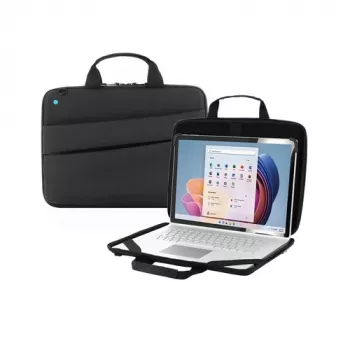 Mobilis THE ONE - notebooktas - clamshell, 20 % gerecycled - duurzaam - 12,5 - 35,60 cm (14) - zwart (003067)