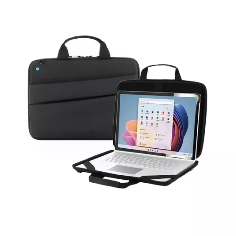 Mobilis THE ONE - notebooktas - clamshell, 20 % gerecycled - duurzaam - 12,5 - 35,60 cm (14) - zwart (003067)