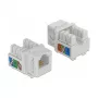 Keystone-module DeLOCK 86498 plat wit RJ-12