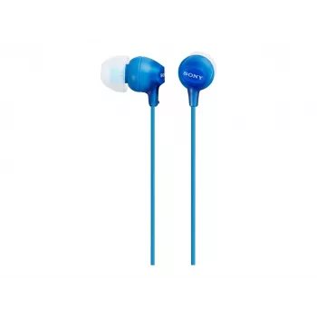 Sony MDR-EX15LP, bedraad, 8 - 22000 Hz, muziek, 3 g, hoofdtelefoon, blauw