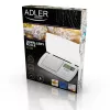 Adler AD 3161 keukenweegschaal wit rechthoekig elektronische personenweegschaal