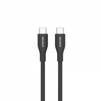 CANYON kabel CC60SC10 C-C 60W 1m siliconen zwart