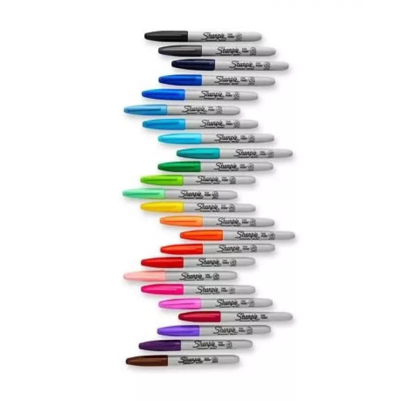 Sharpie fijnmarker 18 stuks fijne punt veelkleurig