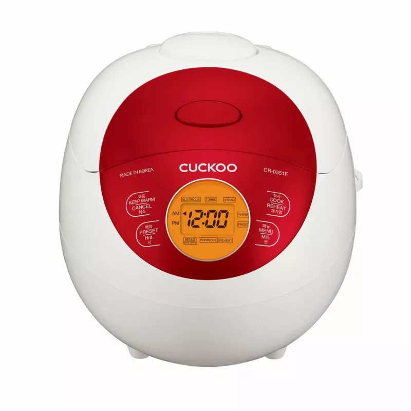 Cuckoo CR-0351F RED rijstkoker 0,54 L 425 W rood, wit