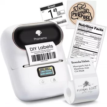 Extralink mini-labelprinter | mini-printer | wit