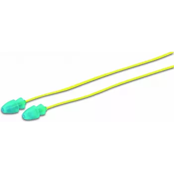 Herbruikbare oordoppen Cimco 14 0280 — blauw/geel, SNR 20 dB, 2 stuks