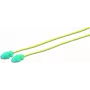 Herbruikbare oordoppen Cimco 14 0280 — blauw/geel, SNR 20 dB, 2 stuks